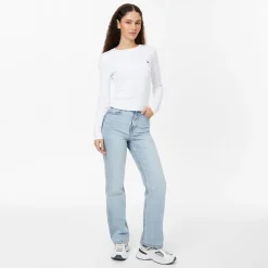 Jack Wills Long Sleeve Baby T-Shirt in White