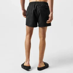 Jack Wills Mens Logo Swim Shorts in Black