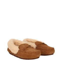 Jack Wills Moccasin Slipper in Brown