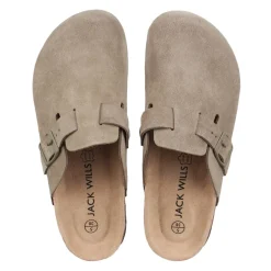 Jack Wills Mule Sandals in Beige