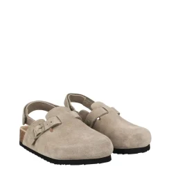 Jack Wills Mule Slides Flatform Sandals in Beige