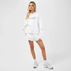 Jack Wills Ottoman Rib Hood in White