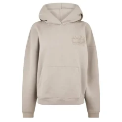 Jack Wills Oversize Fit Hooded Sweatshirt in Brown