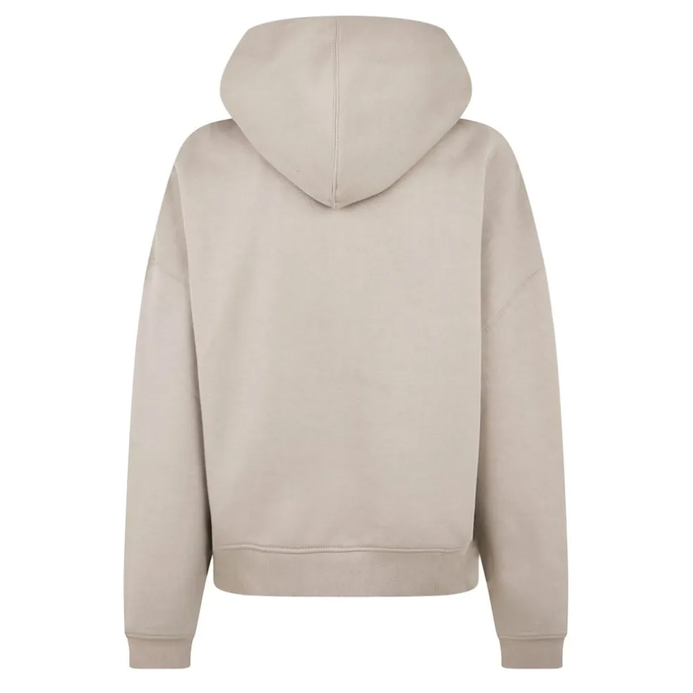Jack Wills Oversize Fit Hooded Sweatshirt in Brown