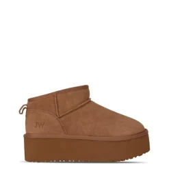 Jack Wills Platform Snug Boots in Brown