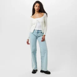 Jack Wills Pointelle Cardigan in White