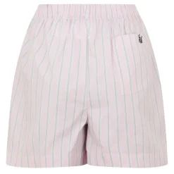 Jack Wills Poplin Vertical Stripe Chino Shorts in Pink