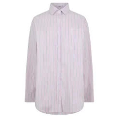 Jack Wills Regular Fit Poplin Long Sleeve Shirt in Pink