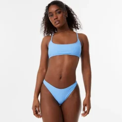 Jack Wills Scoop Bikini Top in Blue
