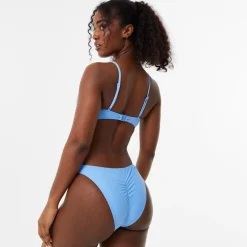 Jack Wills Scoop Bikini Top in Blue
