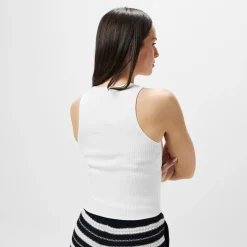 Jack Wills Slim Fit Crew Neck Tank in White