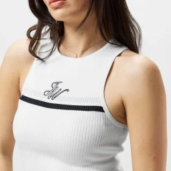 Jack Wills Slim Fit Crew Neck Tank in White