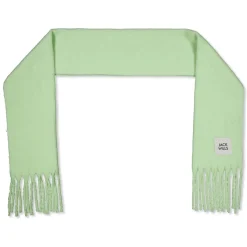 Jack Wills Soft Fluffy Scarf in Green