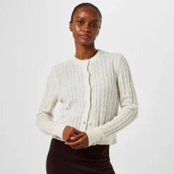 Jack Wills Tinsbury Crew Neck Long Sleeve Sweater in White