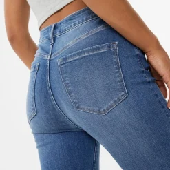 Jack Wills Toni Skinny High Rise Jeans in Blue