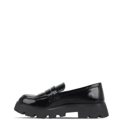 Jack Wills Track Sole Loafers in Black