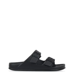 Jack Wills Two Strap Sandal in Black