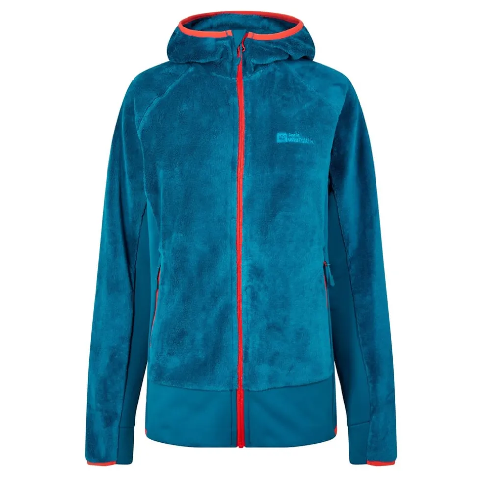 Jack Wolfskin Rotwand Hooded Sweatshirt in Blue