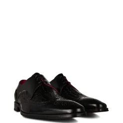 Jeffery West Scarface Leather Oxford Shoes in Black