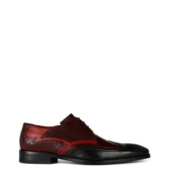 Jeffery West Scarface Three Tone Leather Brogues in Black