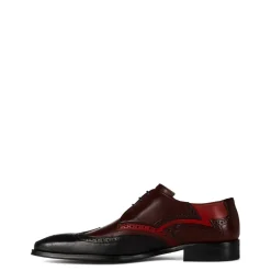Jeffery West Scarface Three Tone Leather Brogues in Black
