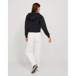 JJXX Abbie Ls Z Hoody in Black