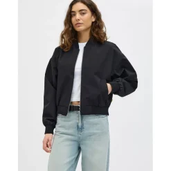 JJXX Ella Bomber Jacket in Black