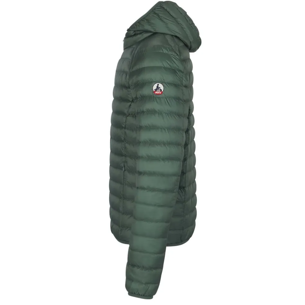 JOTT Nico Lightweight Puffer Jacket in Green