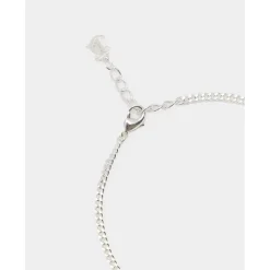 Juicy Couture Womens Layla Necklace in Silver