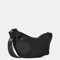 Kangol Belt Bag Fanny Pack with Key Ring in Black