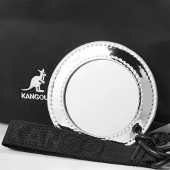 Kangol Belt Bag Fanny Pack with Key Ring in Black