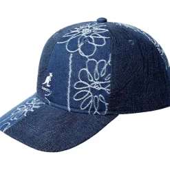 Kangol Womens Denim Mashup Cap in Blue