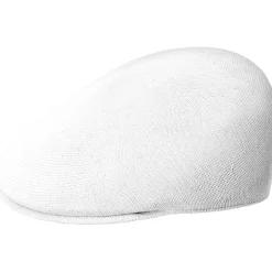 Kangol Womens Tropic 507 Flat Cap in White