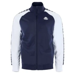 Kappa Athletic High Neck Sweatshirt in Blue