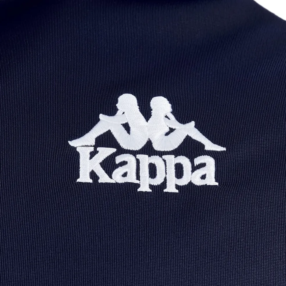 Kappa Athletic High Neck Sweatshirt in Blue
