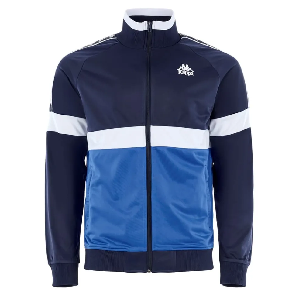 Kappa High Neck Athletic Sweatshirt in Blue