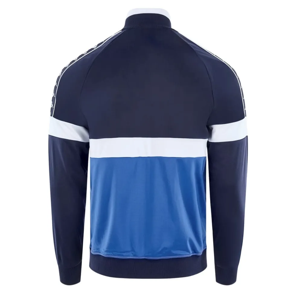 Kappa High Neck Athletic Sweatshirt in Blue