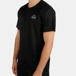 Kappa Mens Quick Dry T-Shirt in Black