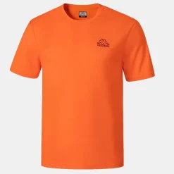 Kappa Mens Quick Dry T-Shirt in Orange
