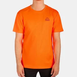 Kappa Mens Quick Dry T-Shirt in Orange