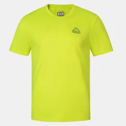 Kappa Mens Quick Dry T-Shirt in Yellow