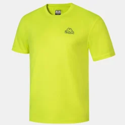 Kappa Mens Quick Dry T-Shirt in Yellow