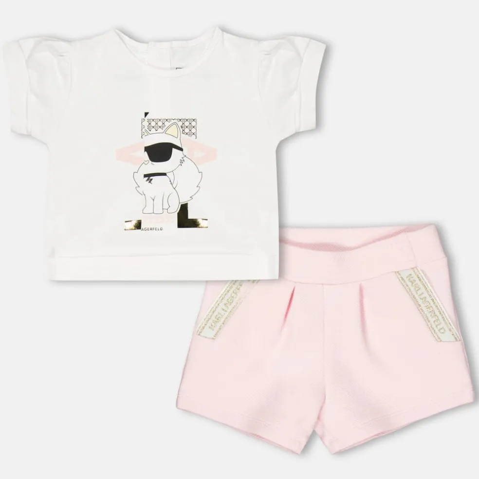 Karl Lagerfeld Double Logo Set Bb53 in Multi