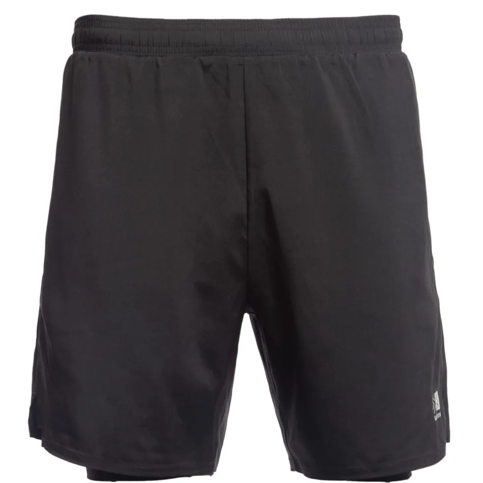 Karrimor Mens 2 In 1 Running Shorts in Black