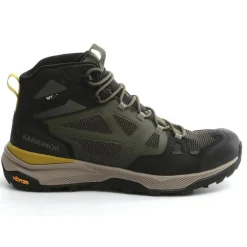 Karrimor Mens Helix Mid Walking Boots in Green