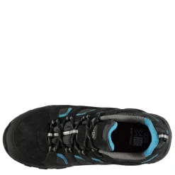 Karrimor Mount Low Waterproof Walking Shoes Childrens in Black