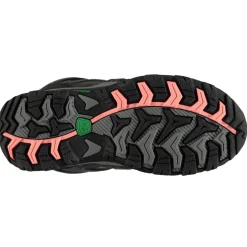 Karrimor Mount Mid Top Childrens Waterproof Walking Boots in Grey