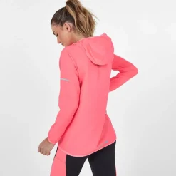 Karrimor Womens Funnel Neck Run Jacket in Pink