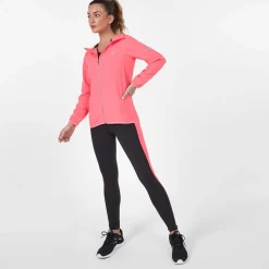 Karrimor Womens Funnel Neck Run Jacket in Pink