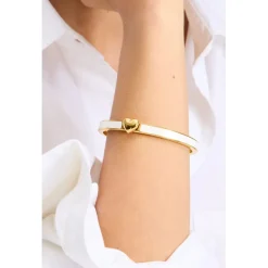 Kate Spade Embellished Bangle in Gold